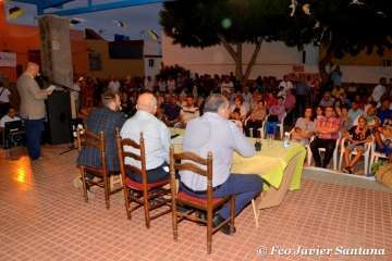 Emotivo pregón de 'Siso' en el inicio de las fiestas de La Viña (Foto Francisco Javier Santana)